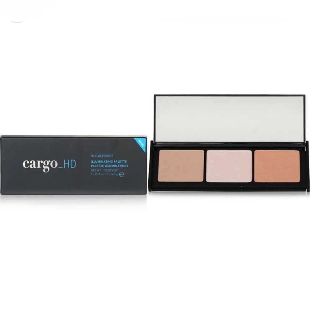 Cargo HD Illuminating Palette - Bronze, Pink, Gold
